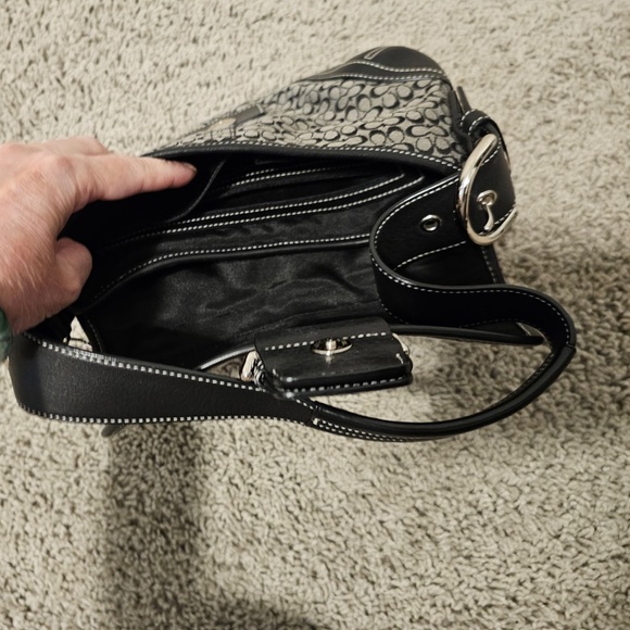 Coach Soho Flap Bag In Signature Textile Jacquard - Picture 7 of 7